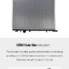 4 high performance radiator for car